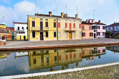 Preview: Small Italian Town Comacchio Also Known As "The Little Venice", Emilia Romagna Region, Province Of