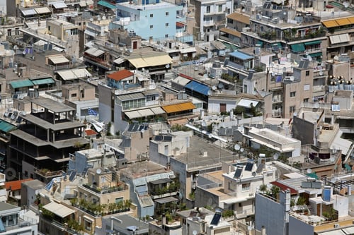 Preview: Urban Athens Aerial City From Mount Lycabettus