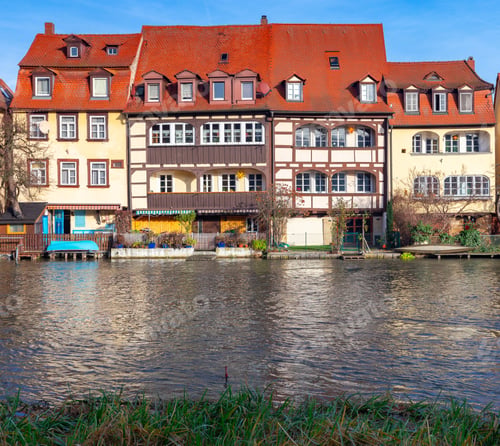 Preview: The Famous Little Venice District In The Old Town. Bamberg. Bavaria Germany.