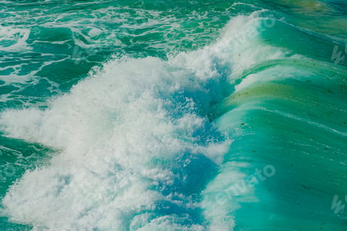 Preview: Waves On The Atlantic Ocean In The Rocky Coast Of The Caribbean Sea In The Aruba Island Of The