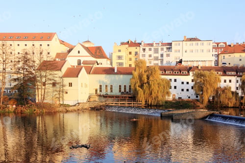 Preview: The Colorful Medieval Town Pisek, Czech Republic