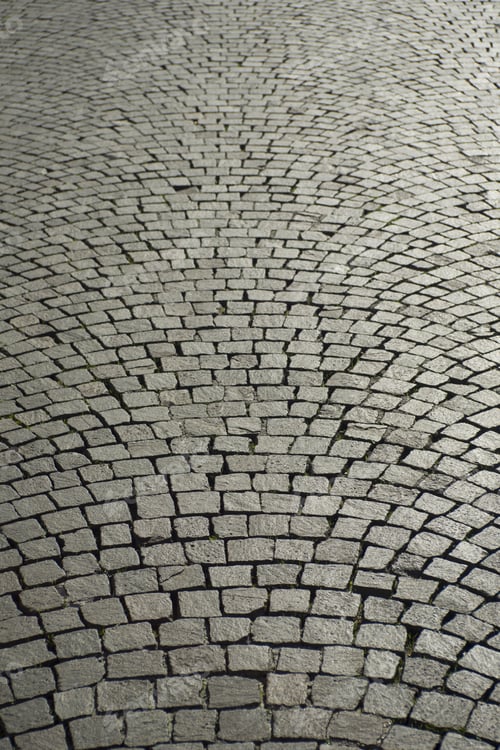 Preview: Urban Square Paved With Cobblestones Of The Old System