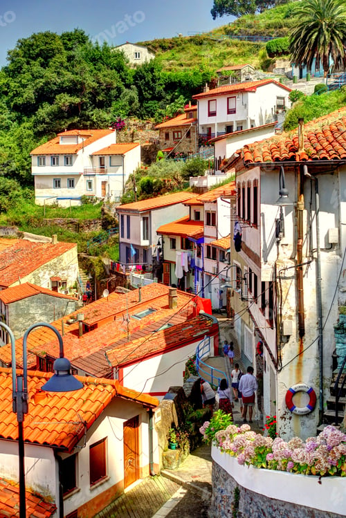Preview: Cudillero, Picturesque Fishing Village, Asturias, Spain