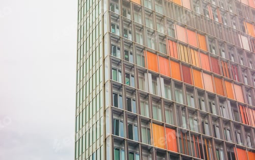 Preview: Modern And Futuristic Glass Facade