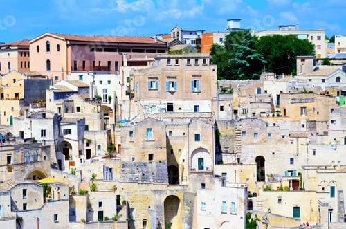 Preview: The Old City Of Matera In Italy.