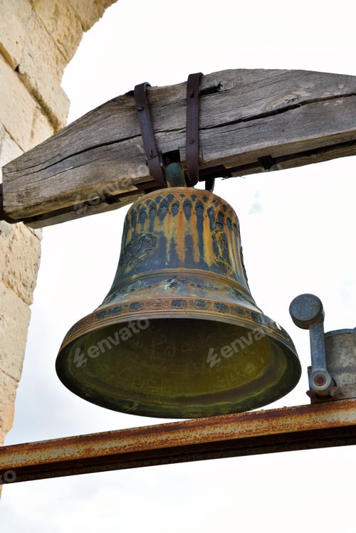 Preview: Bell Of The Church Of San Carlo Al Corso Noto Sicily Italy