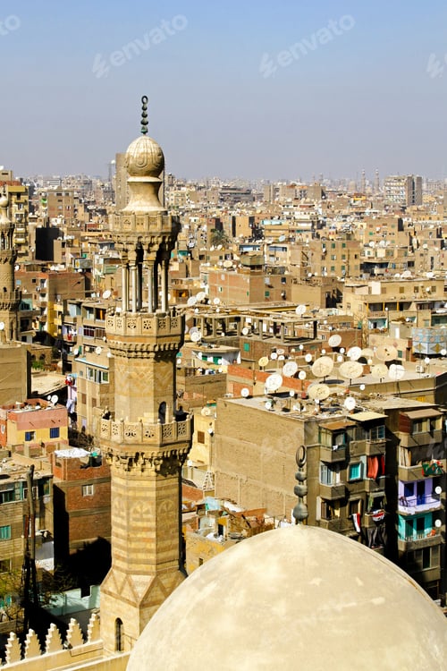 Preview: Aerial Shot Of Cairo From Mosque Top