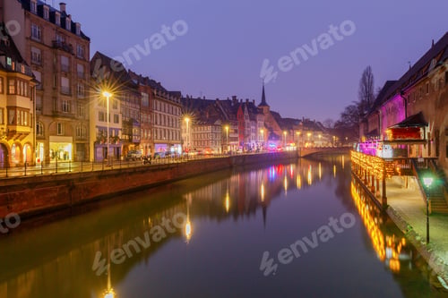 Preview: Strasbourg. Petite France District In The Old City.