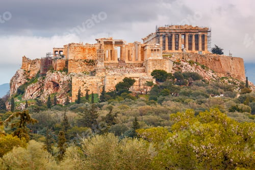 Preview: Athens. The Parthenon On The Acropolis.