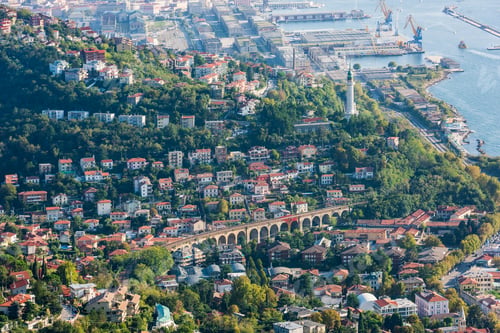 Preview: The Gulf Of Trieste From Above. Italy