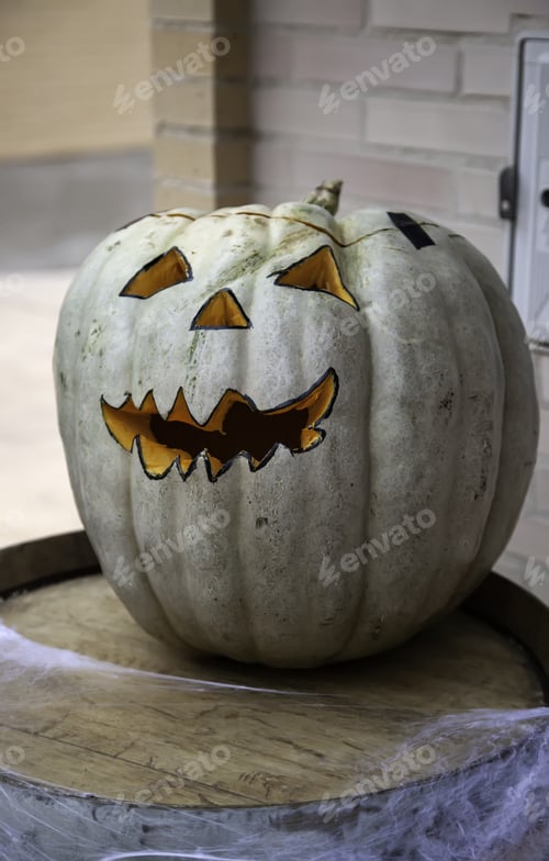 Preview: Scary Pumpkin On Halloween, Party And Ghosts, Witchcraft