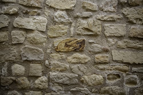 Preview: Textured Stone Wall, Decoration Detail, Facade