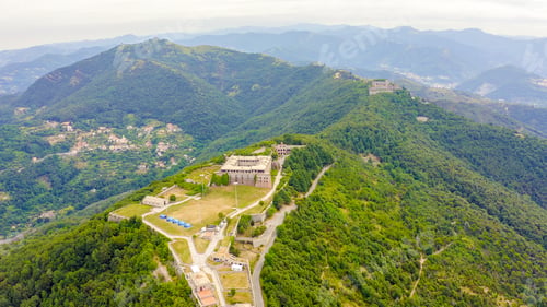 Preview: Genoa, Italy. Forte Begato - Fortified With Angular Bastions Around A Central Courtyard And