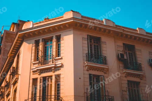 Preview: Orange Apartment House At Greece