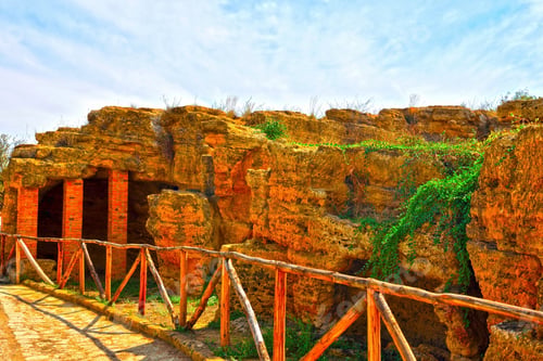Preview: The Way Of The Arcosolia Valley Of The Temples Of Agrigento Sicily Italy