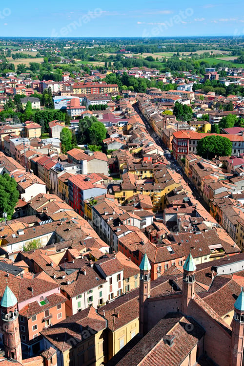 Preview: Cremona Panorama Taken From Torrazza
