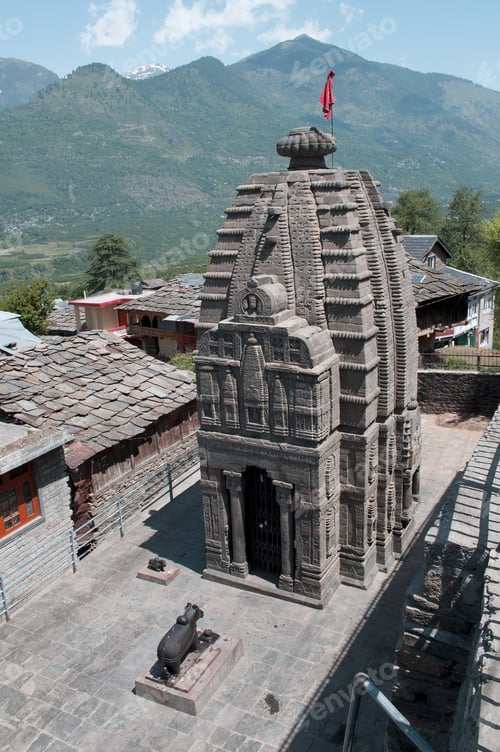Preview: Ancient Hindu Temple Gauri Shankar In Nagar. North India