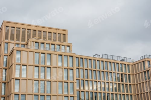 Preview: Big Apartment House With Marble Facade