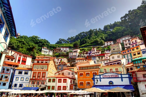 Preview: Cudillero, Picturesque Fishing Village, Asturias, Spain