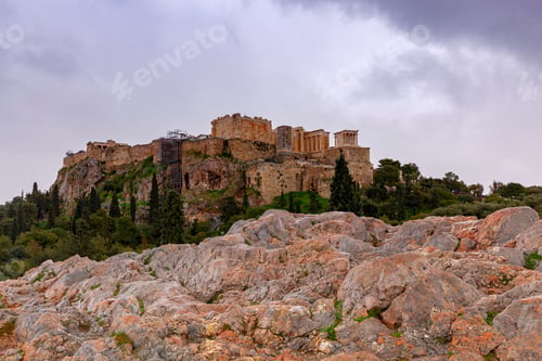 Preview: Athens. The Parthenon On Acropolis.
