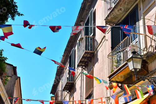 Preview: The Historic Center Of Sorrento With Its Ancient Buildings
