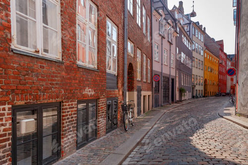 Preview: Copenhagen. Old Medieval Street.