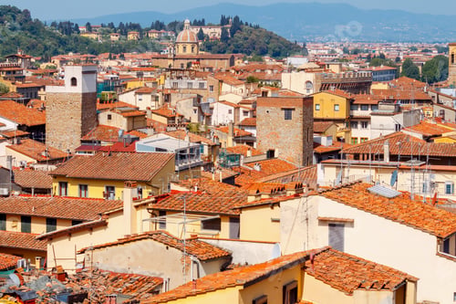 Preview: Florence. Aerial View Of The City
