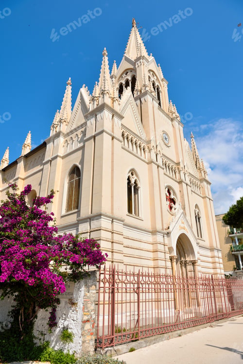Preview: Ave Maris Stella Church At Marina Porto Maurizio Imperia Italy