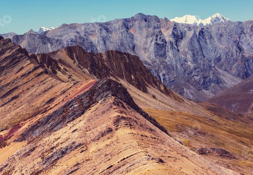 Preview: Beautiful Mountains Landscapes In Cordillera Huayhuash, Peru, South America