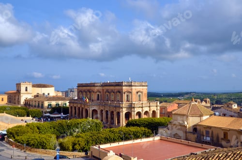 Preview: Panorama Of Noto Sicily Italy