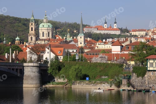 Preview: The View On Spring Prague'S St. Nicholas' Cathedral