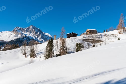 Preview: San Lorenzo Church In Sauris Di Sopra. Dream Winter