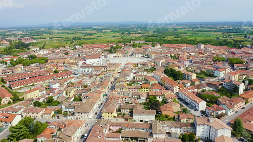 Preview: Palmanova, Udine, Italy. An Exemplary Fortification Project Of Its Time Was Laid Down In 1593