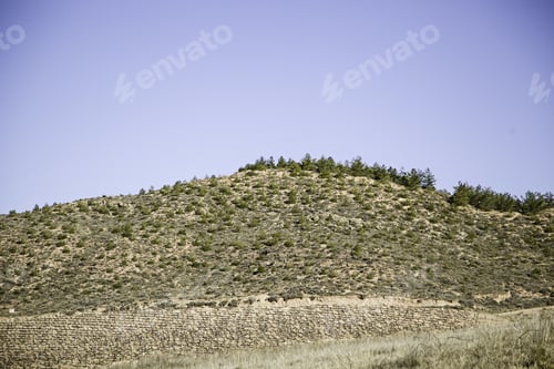 Preview: Mountains With Skies And Countryside, Nature And Landscapes