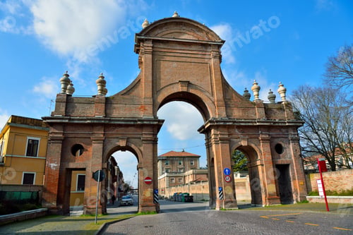 Preview: Door Of Corso Giovecca Ferrara Italy