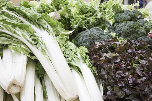 Preview: Lettuce And Broccoli In Food Market, Vegetable