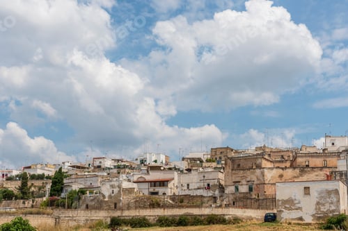 Preview: Massafra And Its Ravines. Houses Built In The Rock. Puglia To Discover. Italy