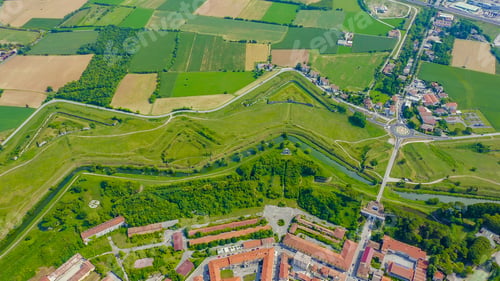 Preview: Palmanova, Udine, Italy. An Exemplary Fortification Project Of Its Time Was Laid Down In 1593