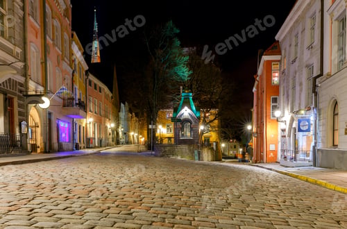 Preview: Tallinn. Old Medieval Street.
