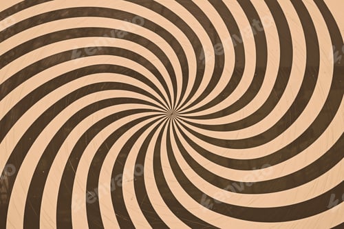 Preview: Spiral White And Black Wall, Symbol