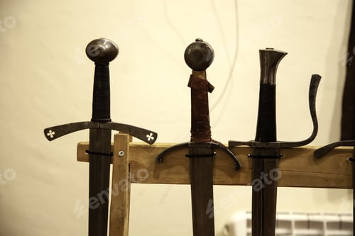 Preview: Medieval Swords Armor, War And Fight, Middle Ages