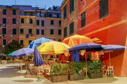 Preview: Vernazza. Old Street At Night.