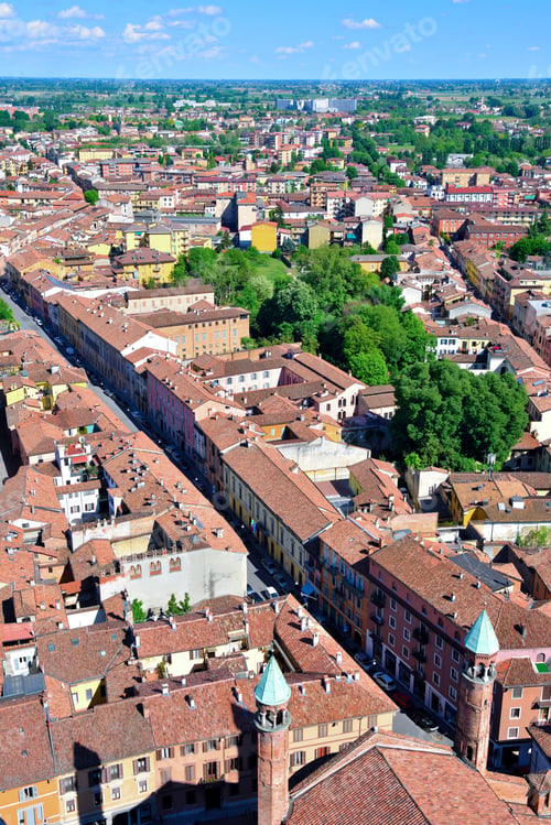Preview: Cremona Panorama Taken From Torrazza