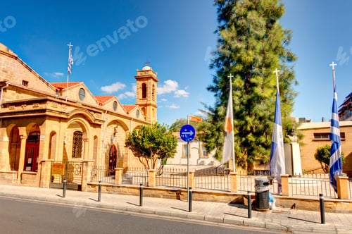 Preview: Nicosia, Capital Of Cyprus, Hdr Image
