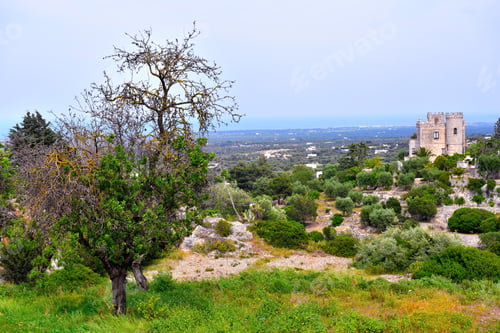Preview: Panorama Of Ostuni, Puglia, Italy