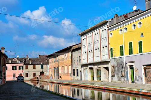 Preview: Small Italian Town Comacchio Also Known As "The Little Venice", Emilia Romagna Region, Province Of