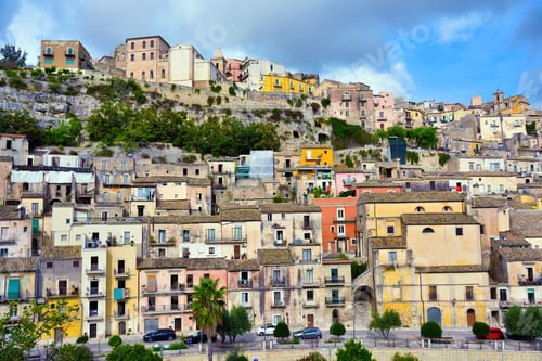 Preview: Panorama Of Ragusa Sicily Italy