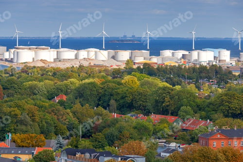Preview: Copenhagen. Aerial View Of The City.