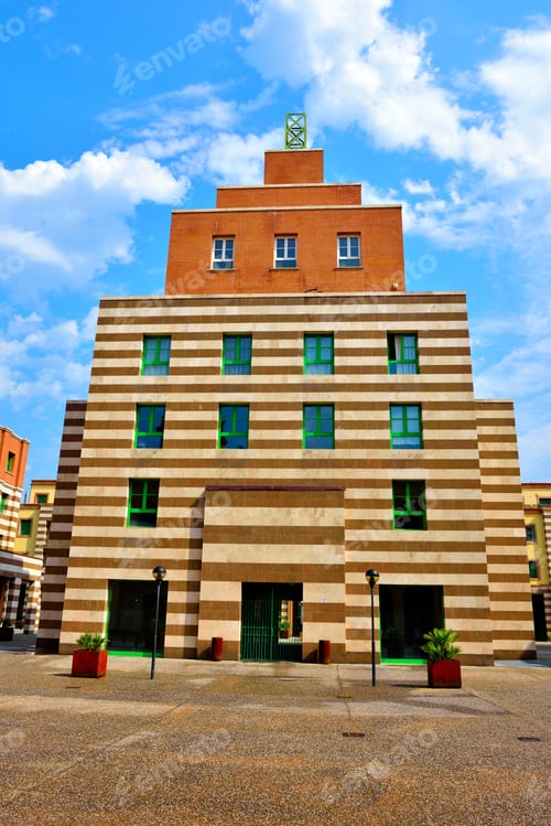 Preview: Buildings At The Kursaal Montecatini Terme Italy