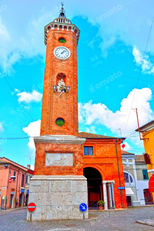 Preview: Clock Tower Comacchio Italy